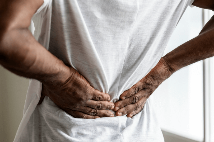 men with chronic back pain