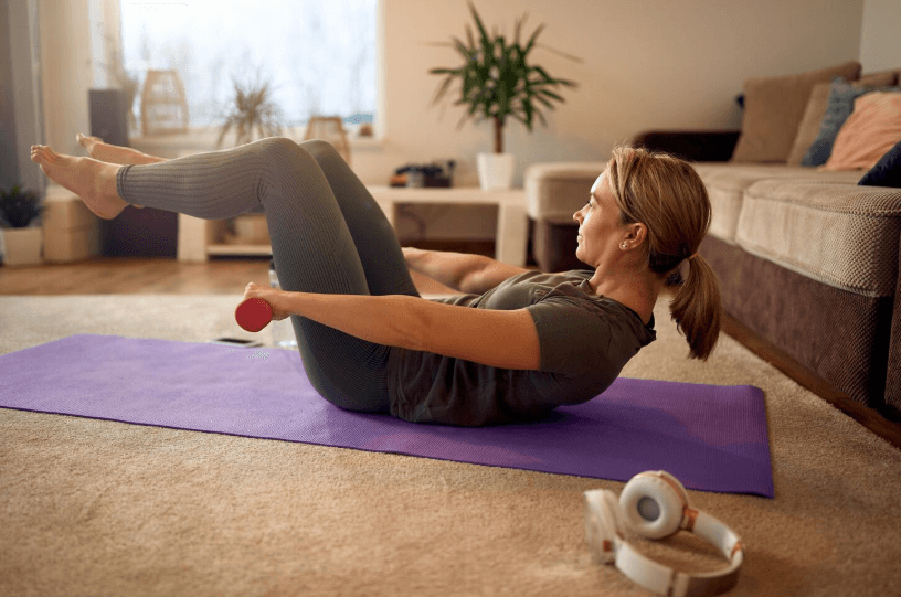 woman workout